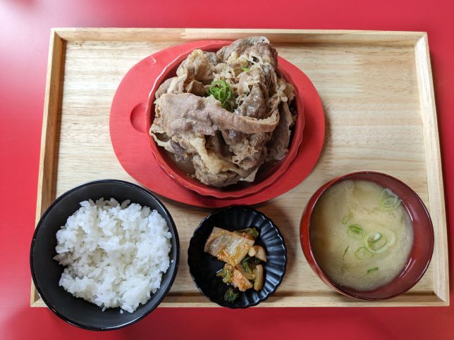 肉豆腐定食　￥980