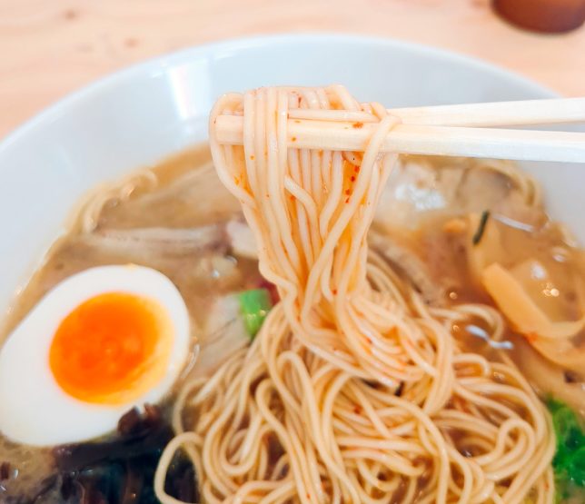 麺あげ