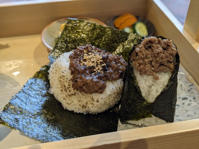 おにぎりアップ