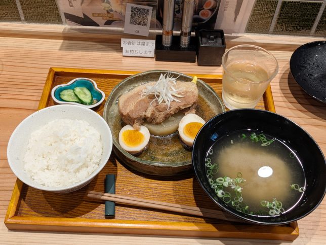 角煮定食 ¥1,300