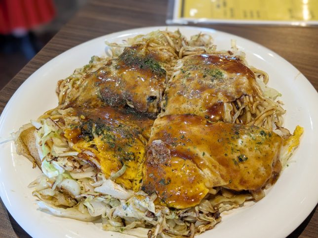 広島お好み焼き(ソバ入り) ¥980