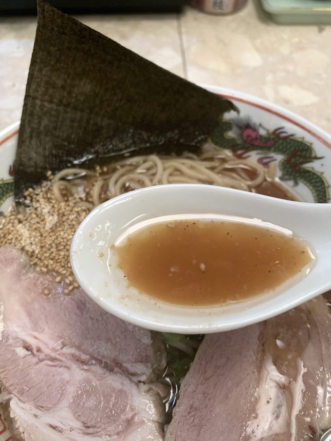 元祖佐伯ラーメン上海スープ画像