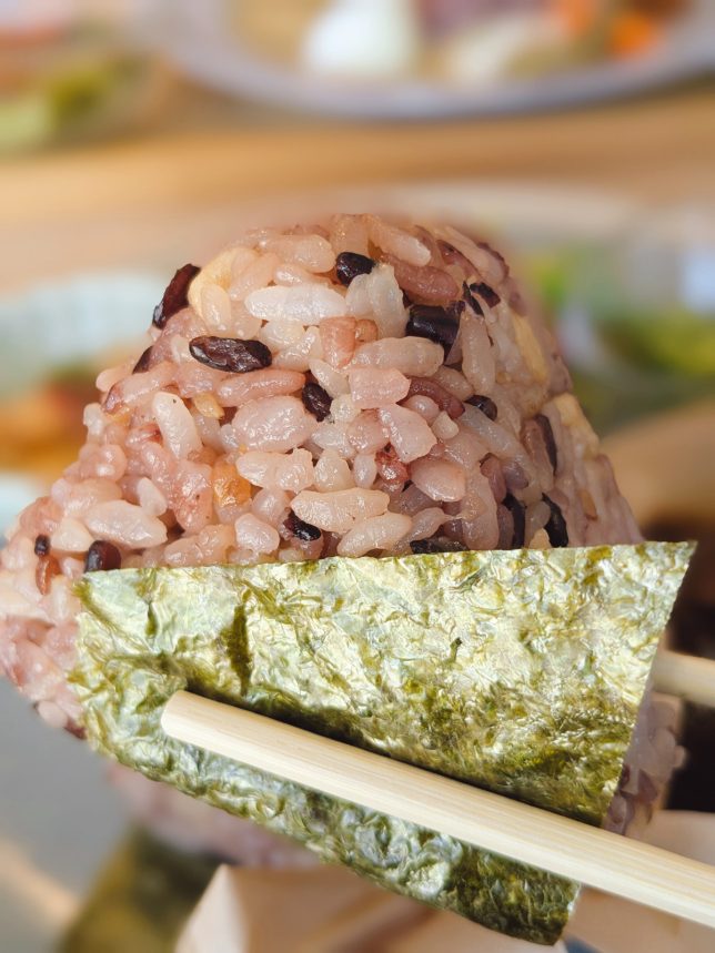 おにぎりアップ