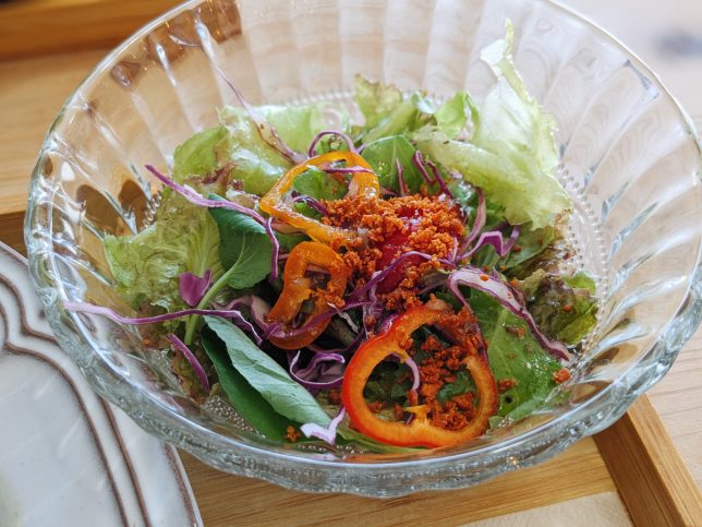 カレーランチのサラダ