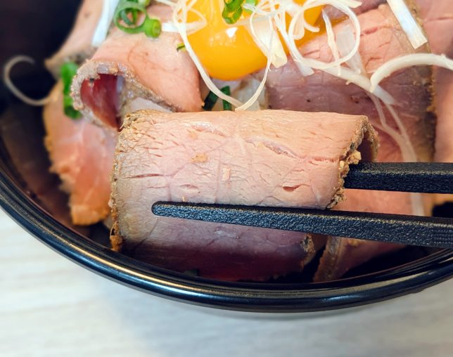 ローストビーフ箸上げ