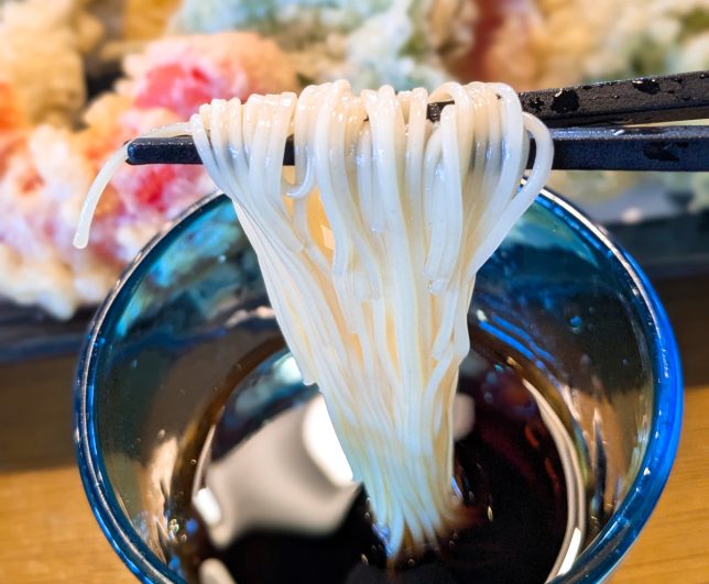 そうめん箸あげ