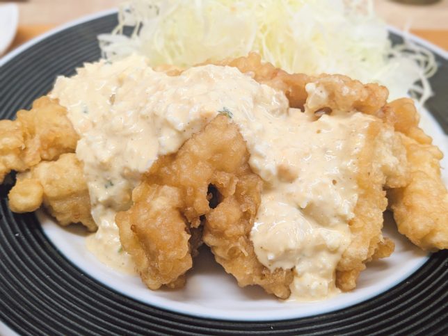 とり天南蛮アップ